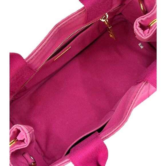 PRADA Pink Canvas A-A12415 - Picture 7 of 11